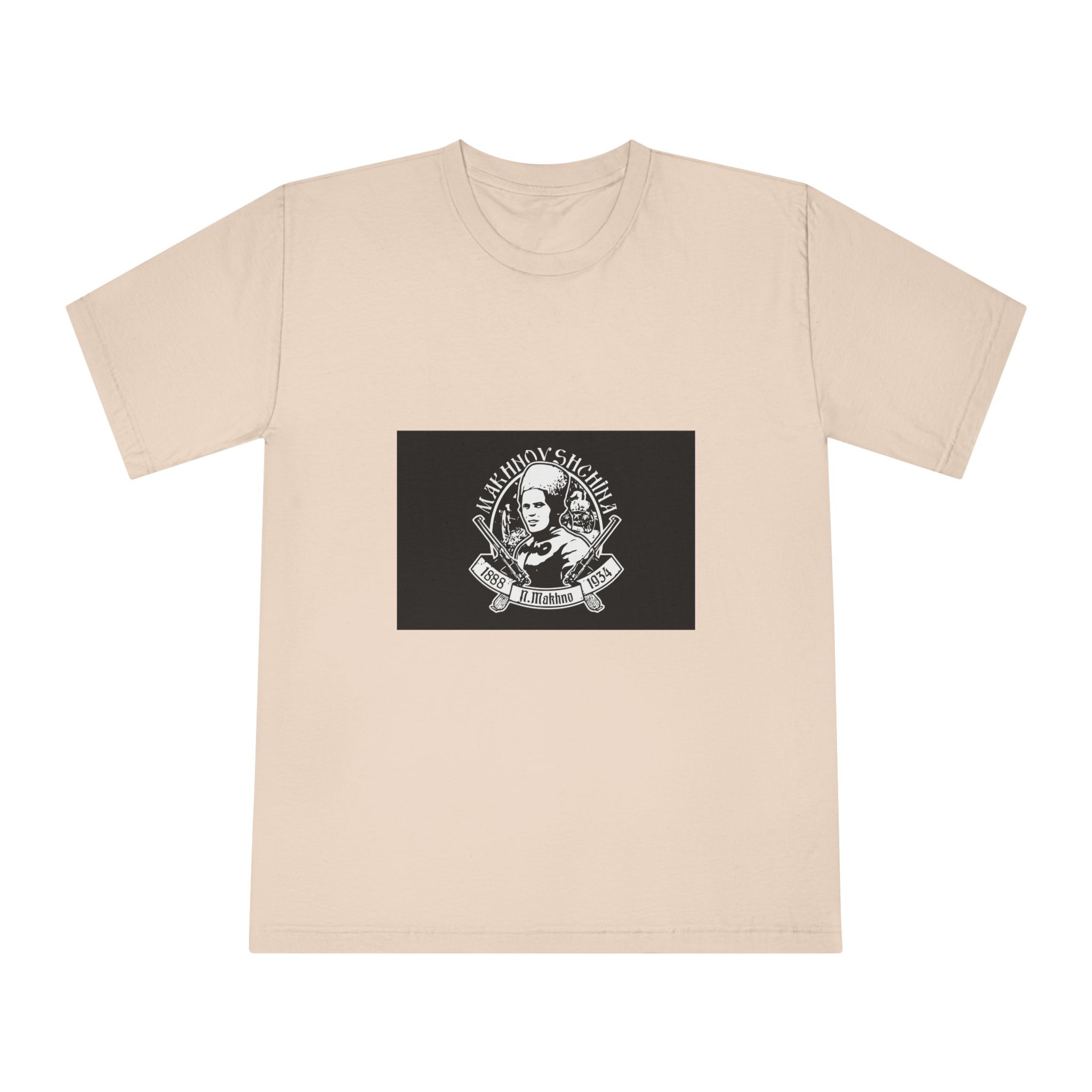 Flag of Father Makhno Unisex Classic Crewneck T Shirt - Image 9