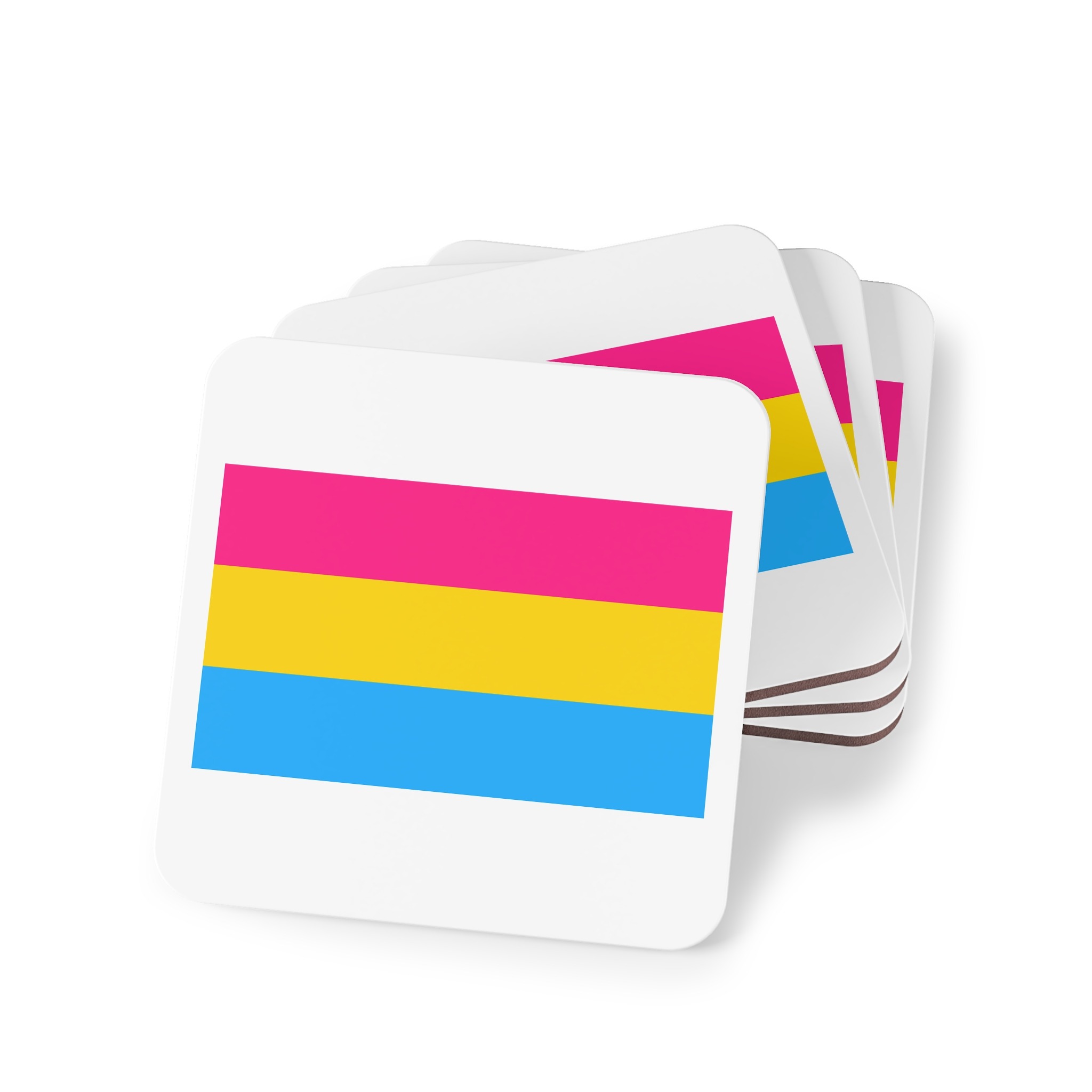 Pansexuality Pride Flag Coasters - Image 7