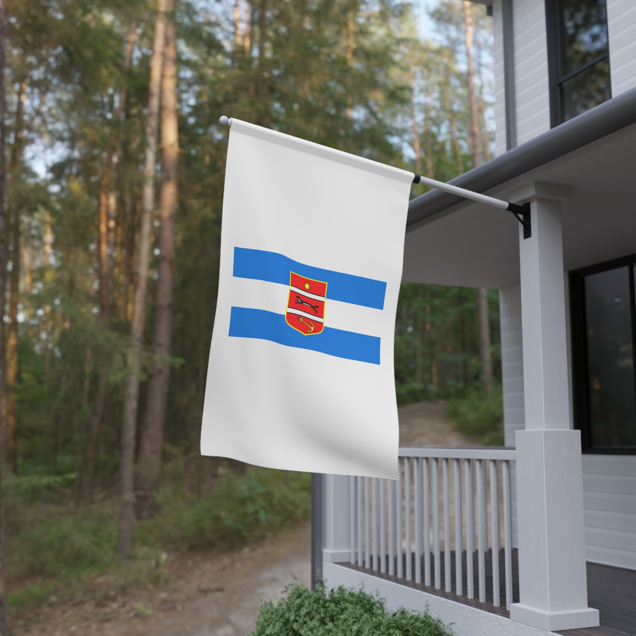 Flag of Virovitica Podravina County House Banner - Image 4