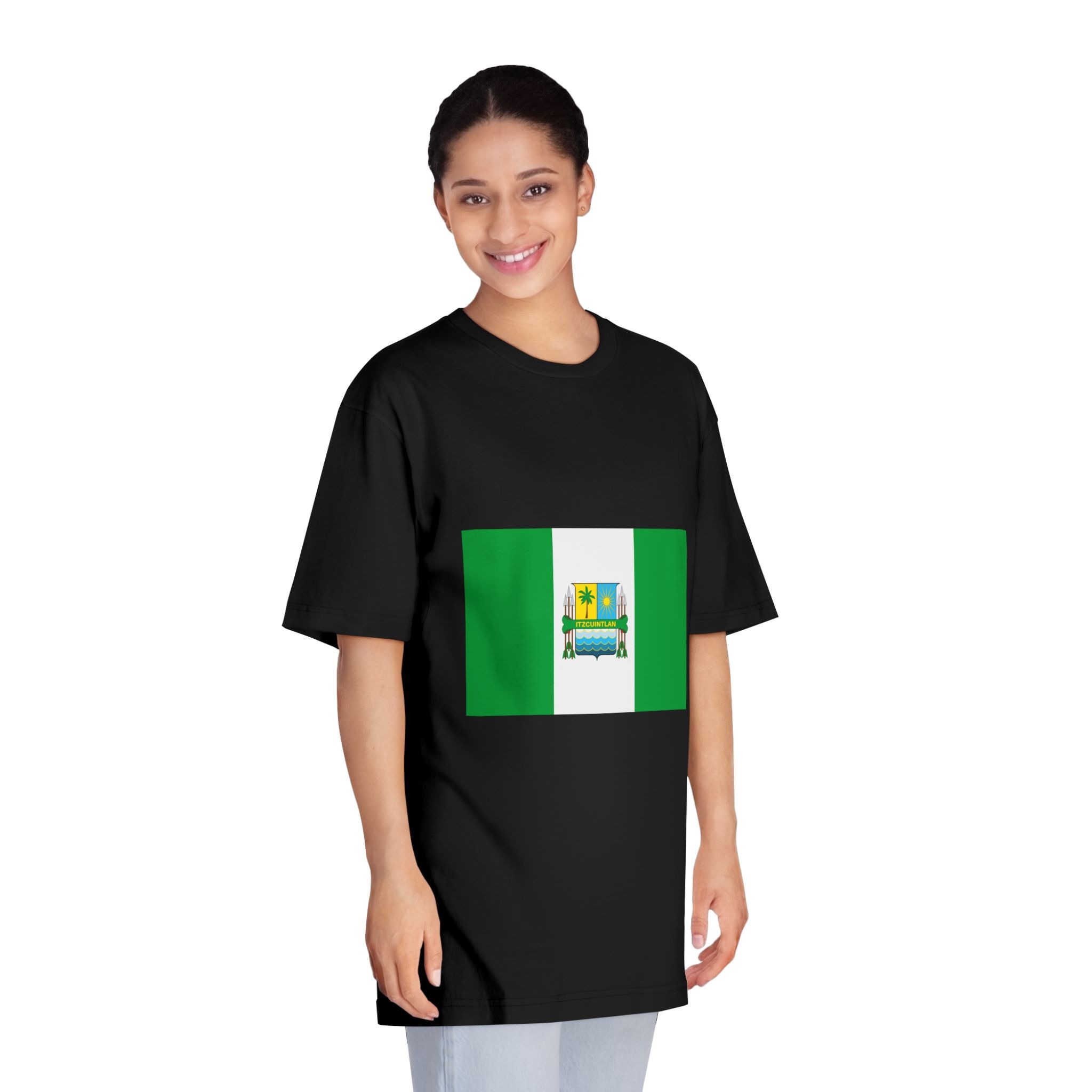 Flag of Escuintla Department Unisex Classic Crewneck T Shirt - Image 7