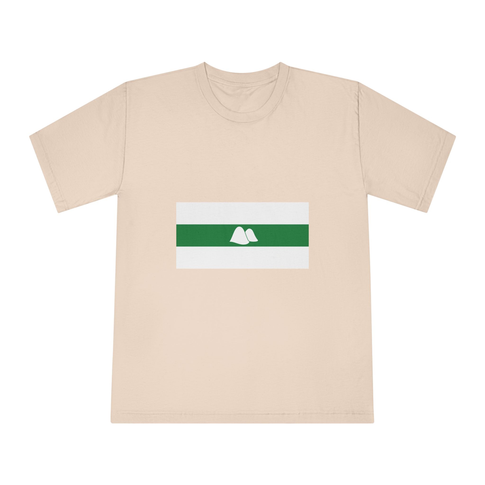 Flag of Kurgan Oblast Unisex Classic Crewneck T Shirt - Image 9
