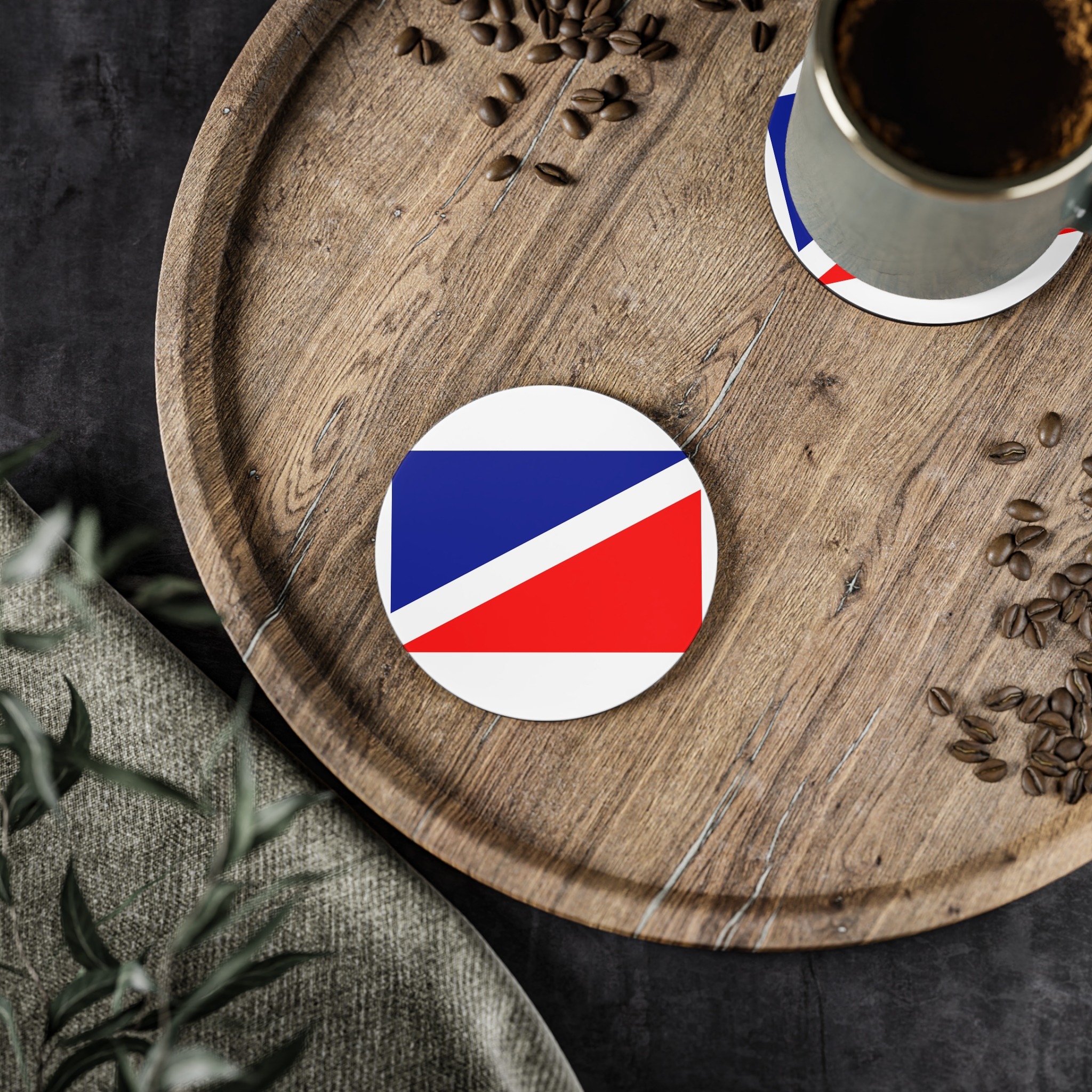 The Flag of Tetritskaro Municipality Coasters - Image 2