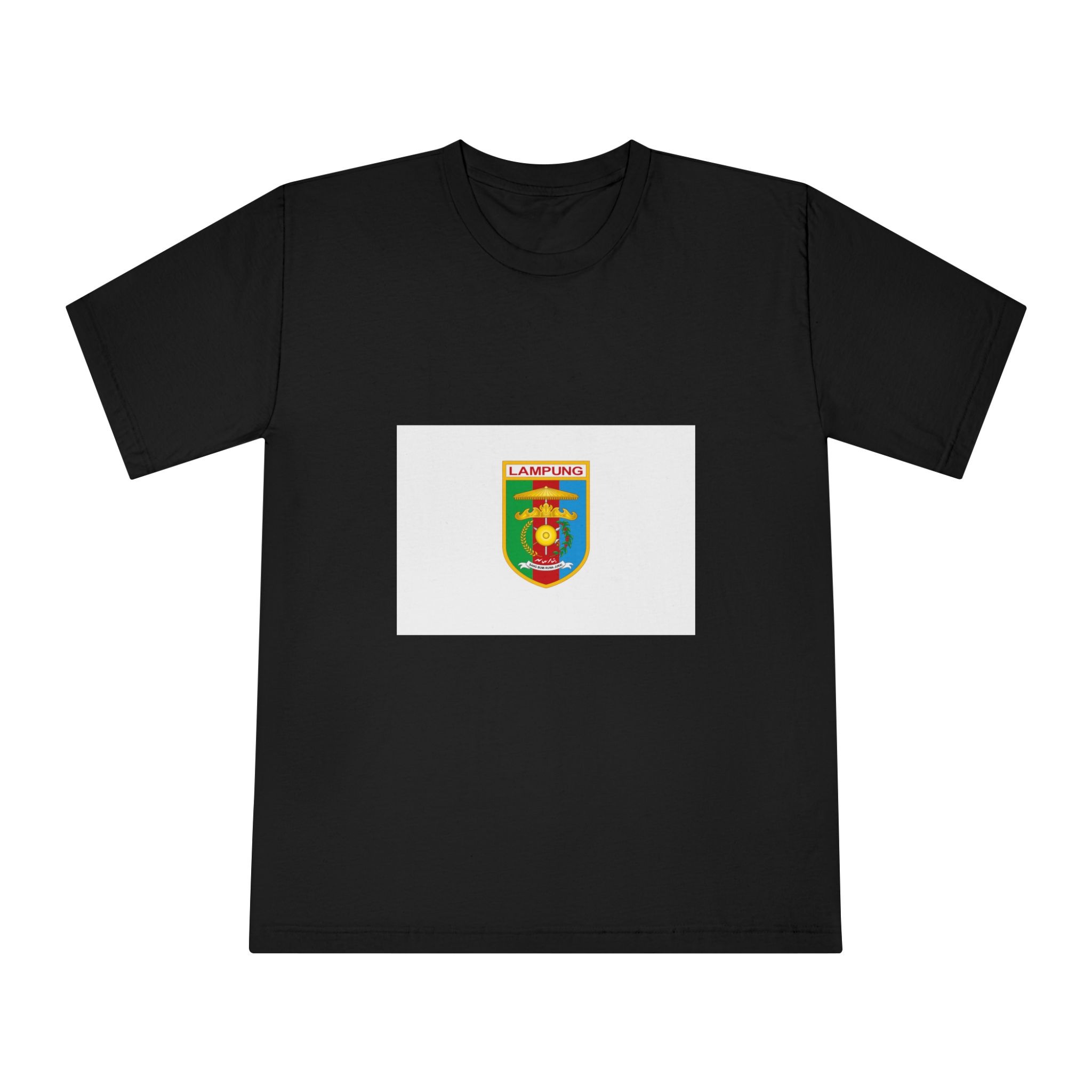 Flag of Lampung Unisex Classic Crewneck T Shirt - Image 5