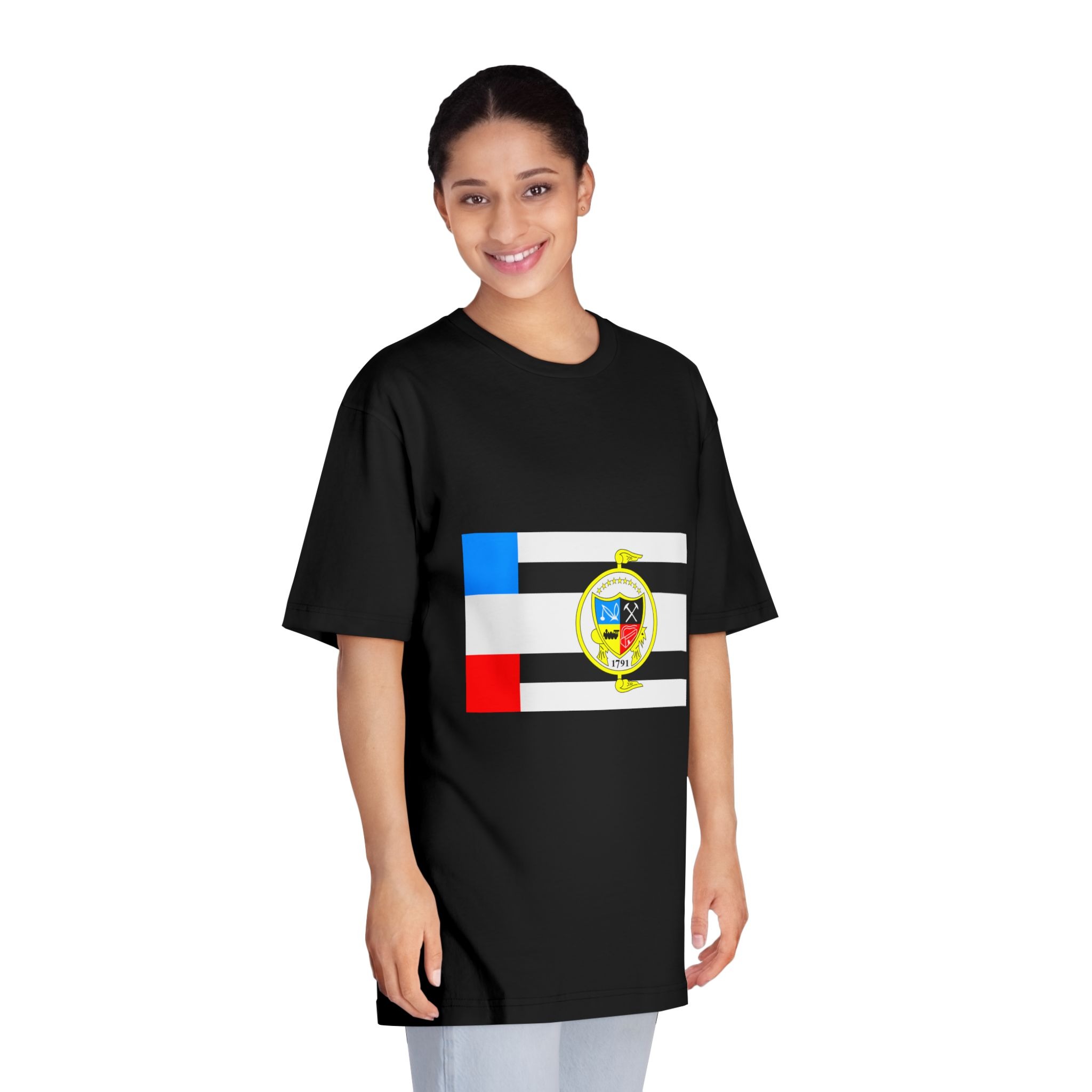 Flag of Knoxville, Tennessee Unisex Classic Crewneck T Shirt - Image 7