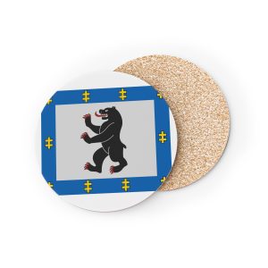 Siauliai County Flag Coasters