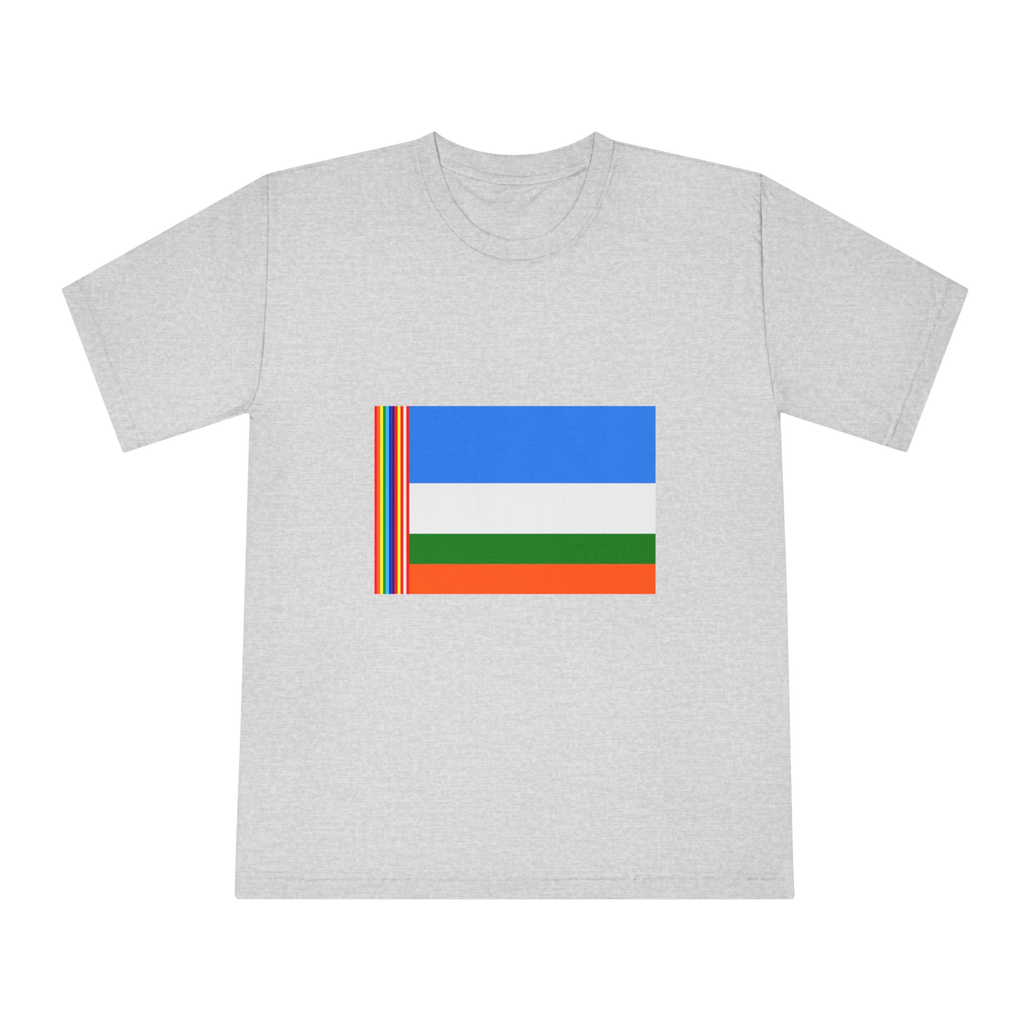 Bandera de Celendín Unisex Classic Crewneck T Shirt - Image 13
