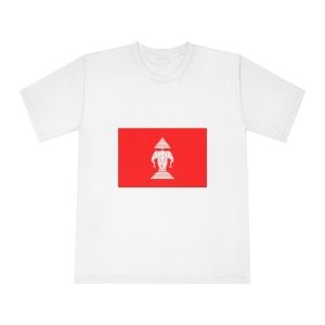 Flag of Laos 1952 1975 Unisex Classic Crewneck T Shirt