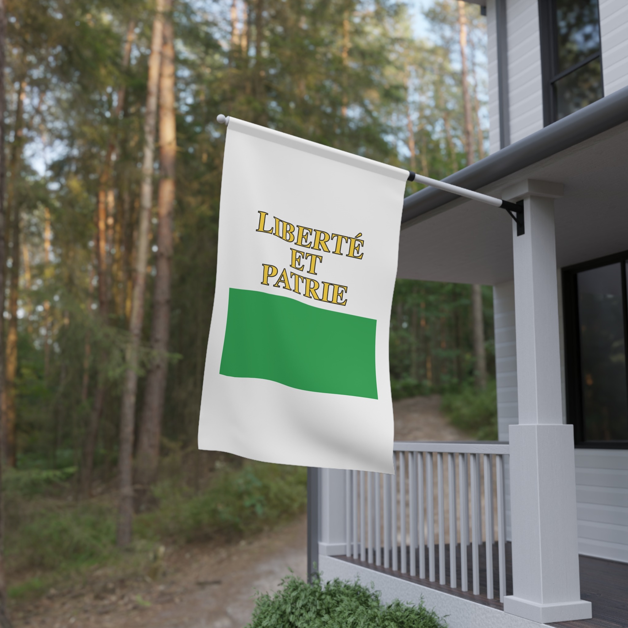 Flag of Canton of Vaud House Banner - Image 4