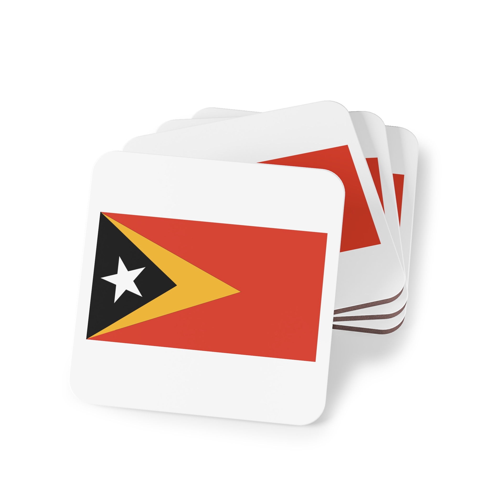 National Flag East Timor Timor Leste Coasters - Image 7