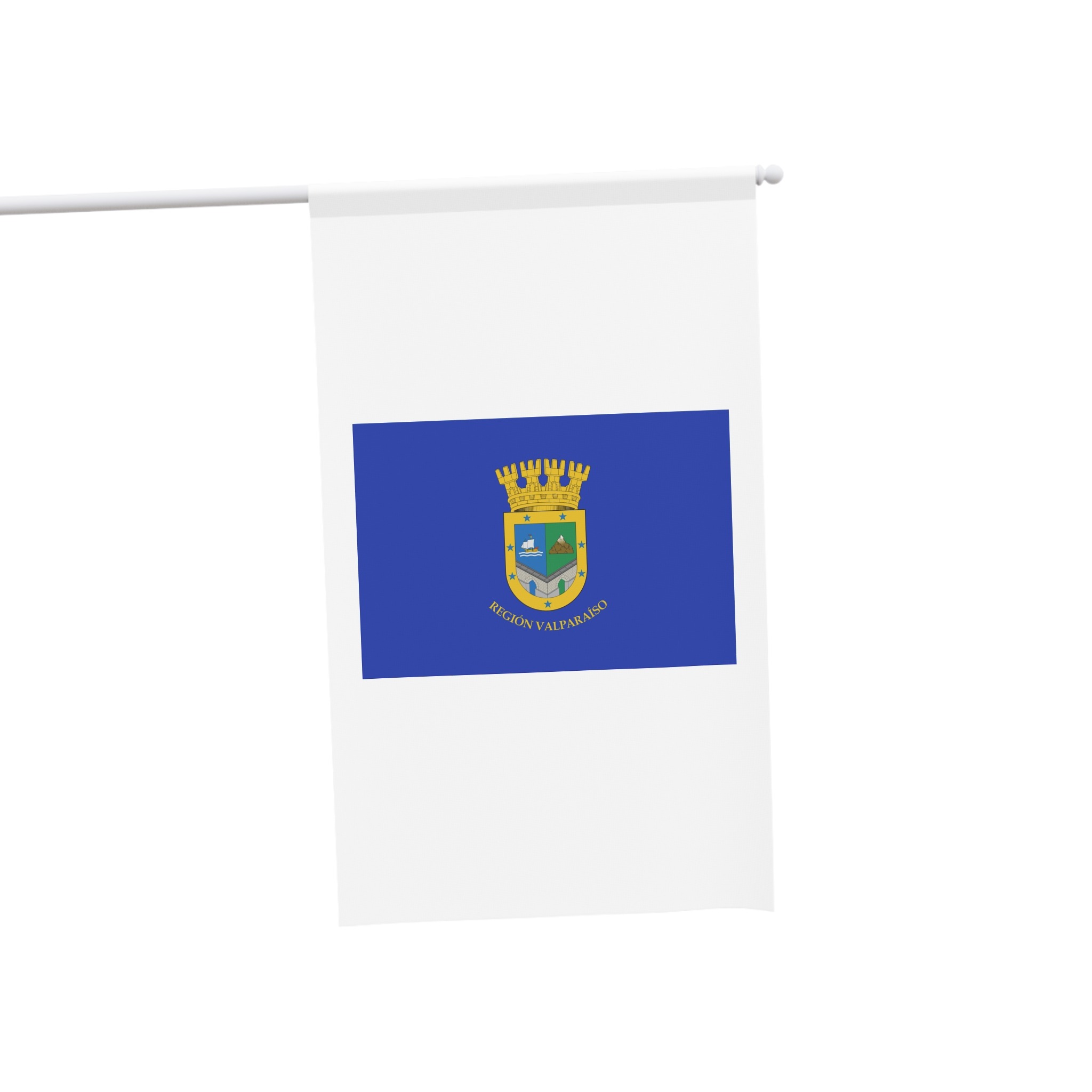 Flag of Valparaiso Region, Chile House Banner - Image 3