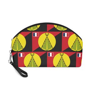 Flag of Sigave Makeup Bag