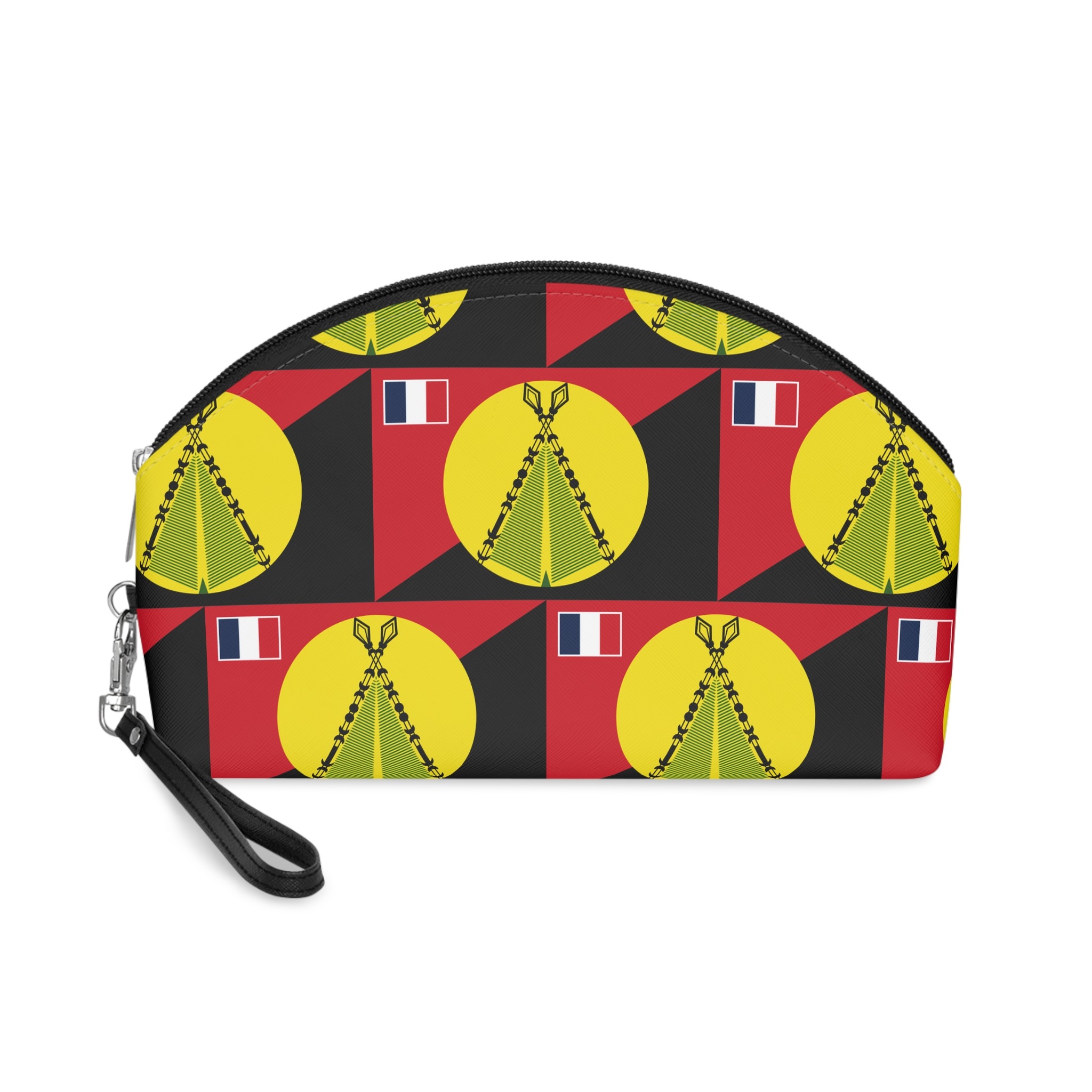 Flag of Sigave Makeup Bag