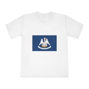 Flag of Louisiana Unisex Classic Crewneck T Shirt