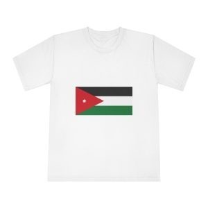 Flag of Jordan Unisex Classic Crewneck T Shirt