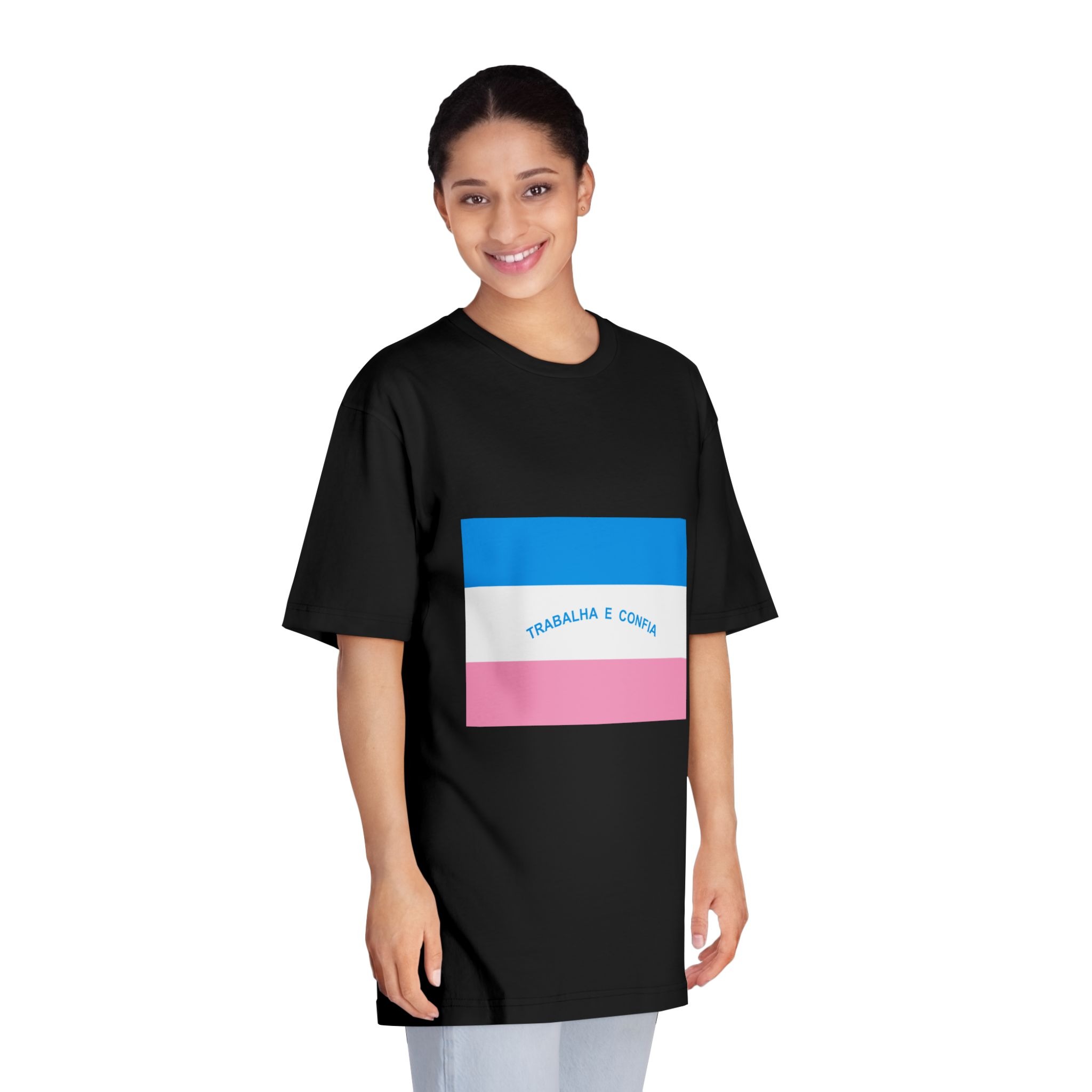 Bandeira Do Espírito Santo Unisex Classic Crewneck T Shirt - Image 7