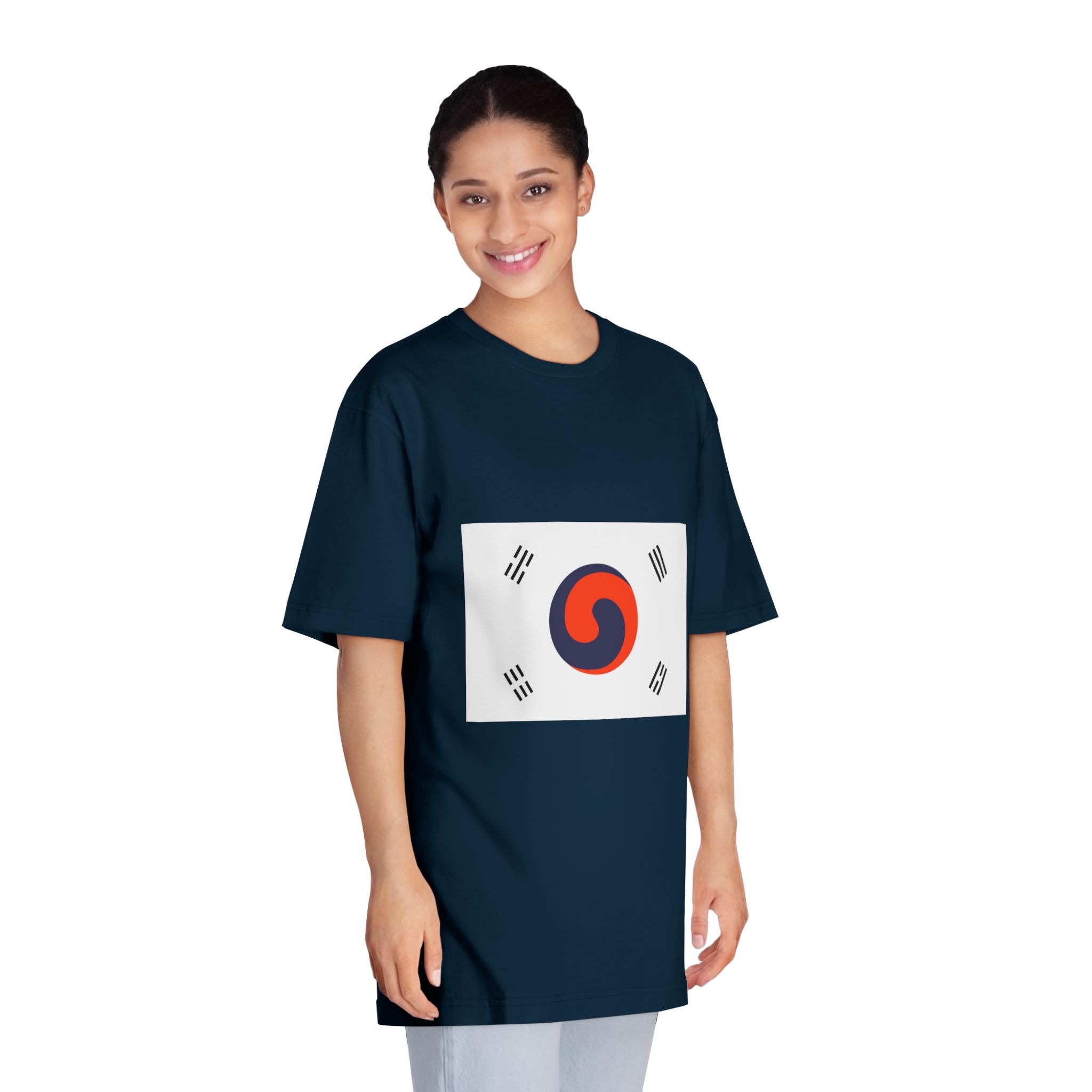 Flag of Korea 1882 1910 Unisex Classic Crewneck T Shirt - Image 19