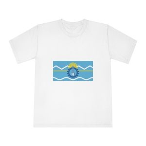 Bandera de La Provincia Del Chubut Unisex Classic Crewneck T Shirt