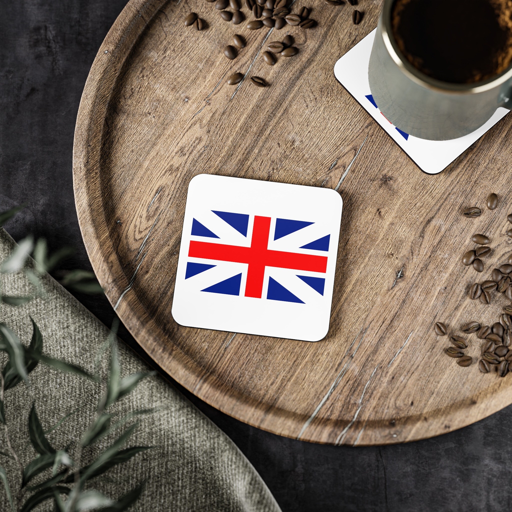 Pre1801 Union Flag United Kingdom Great Britain Coasters - Image 5
