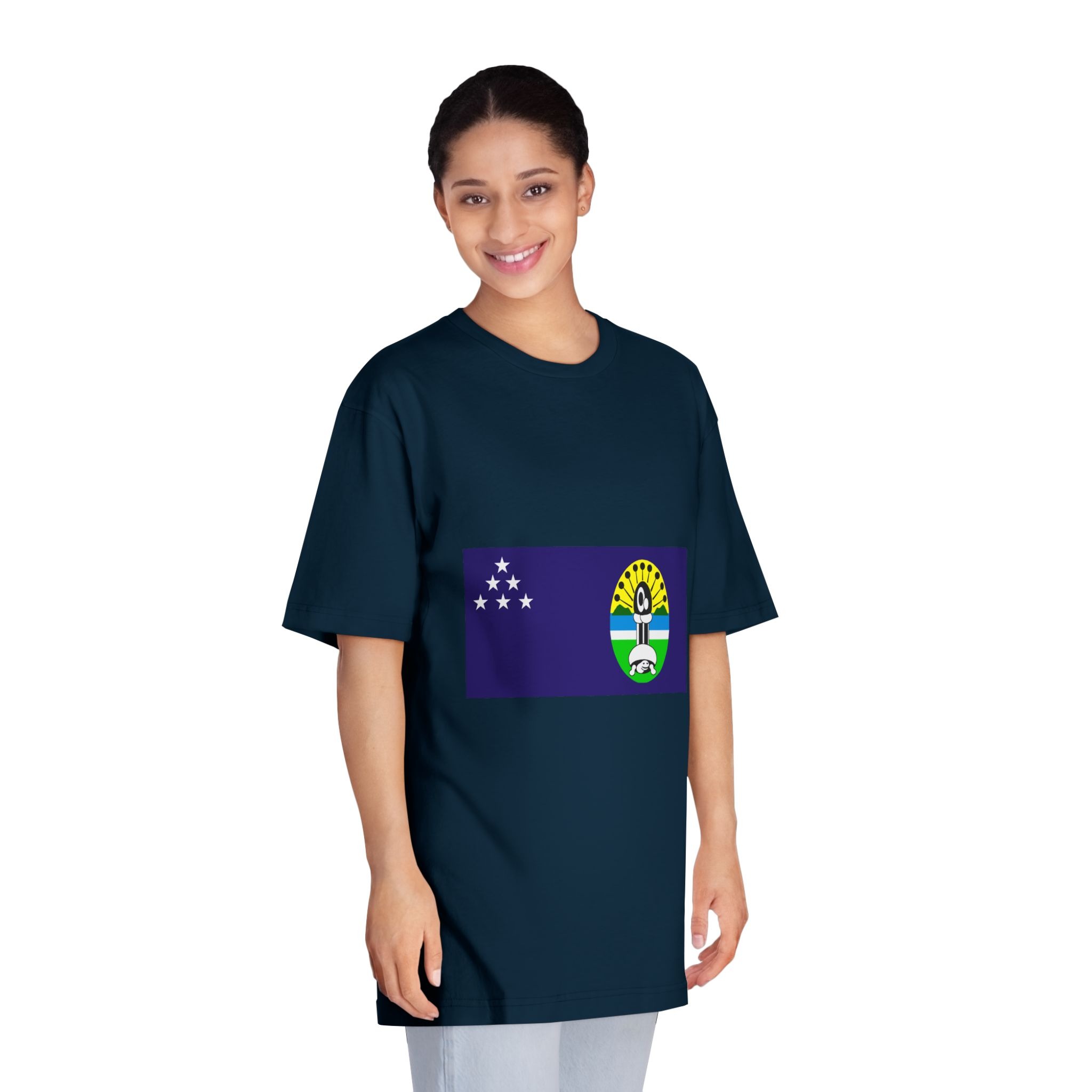 Flag of Central Province Solomon Islands Unisex Classic Crewneck T Shirt - Image 19
