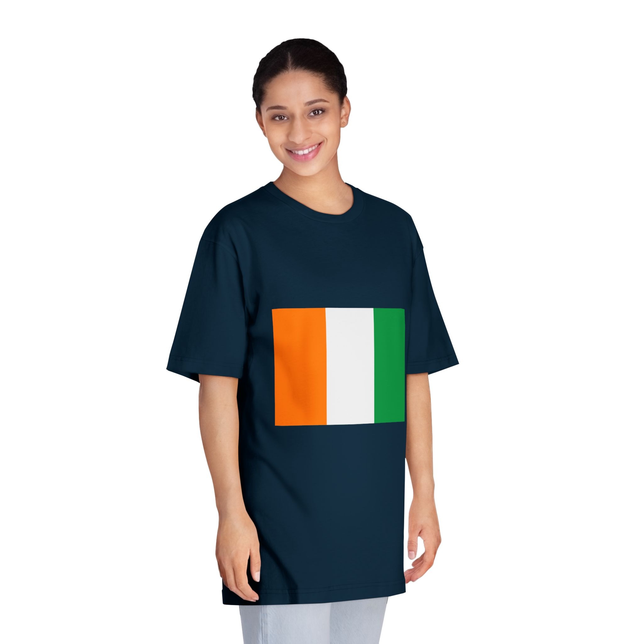 Flag of Côte D'ivoire Unisex Classic Crewneck T Shirt - Image 19