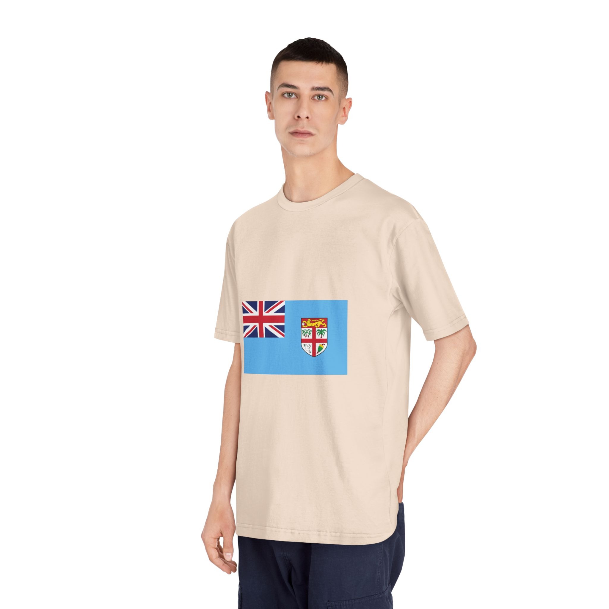 Flag of Fiji Unisex Classic Crewneck T Shirt - Image 12