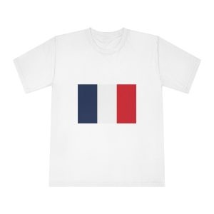 Flag of France Unisex Classic Crewneck T Shirt