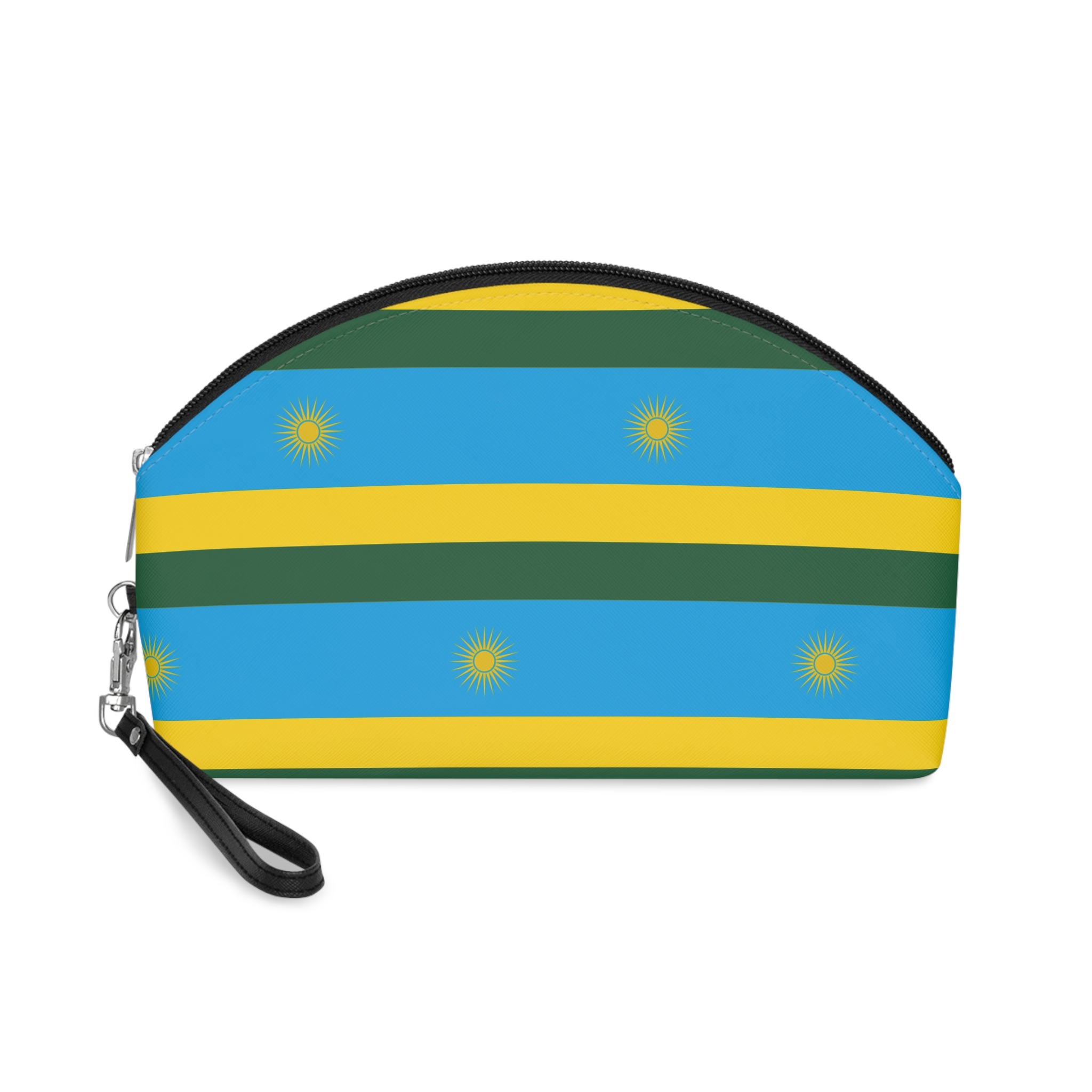 Flag of Rwanda Makeup Bag