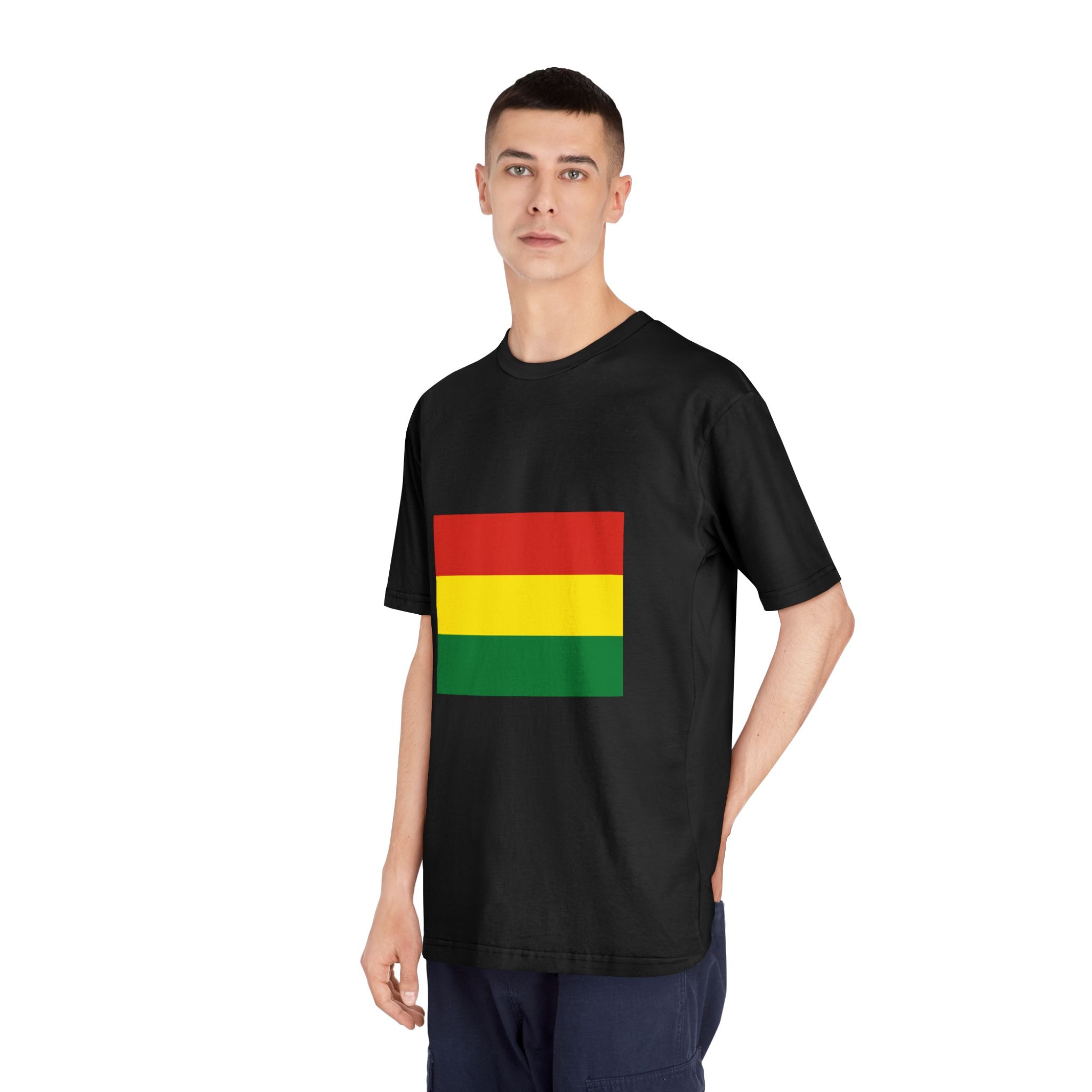 Flag of Bolivia Unisex Classic Crewneck T Shirt - Image 8