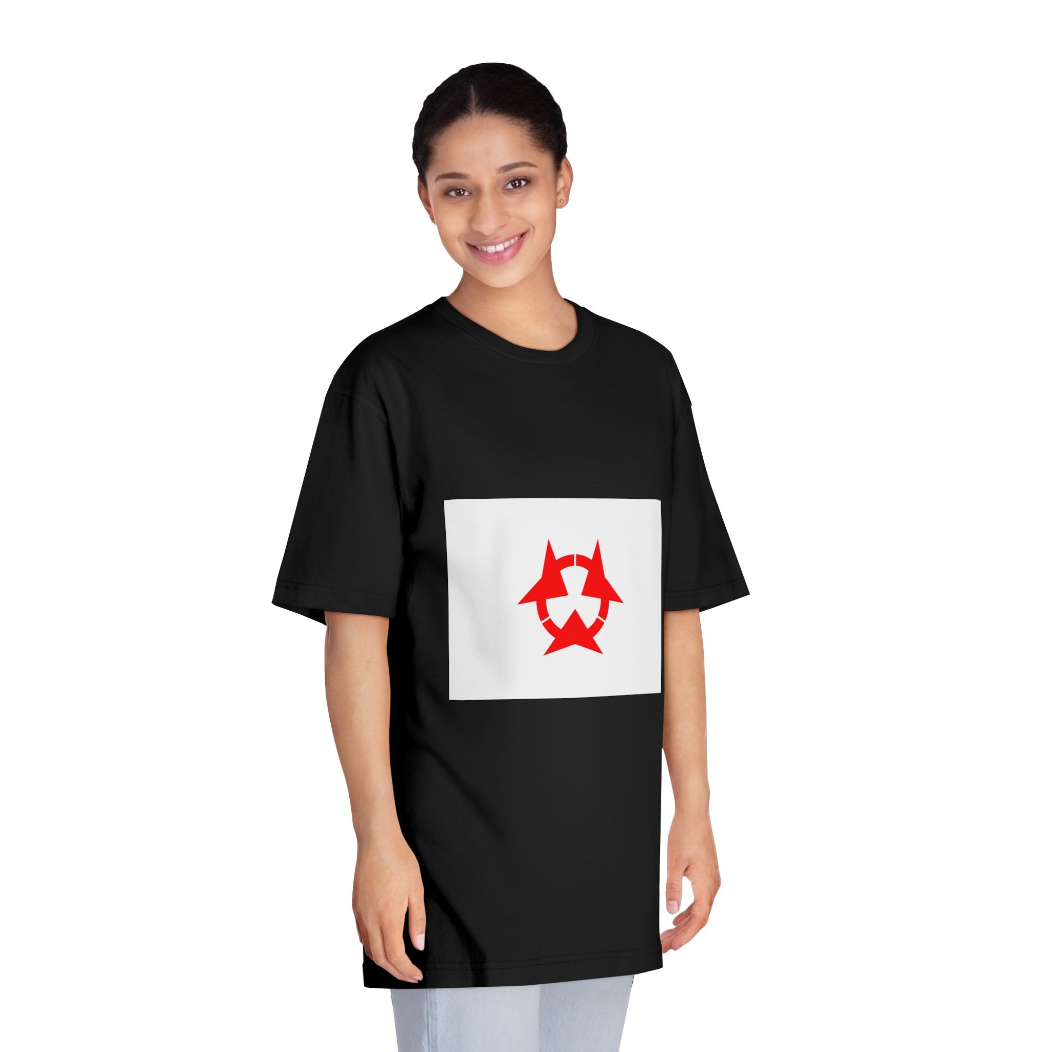 Flag of Oita Prefecture Unisex Classic Crewneck T Shirt - Image 7