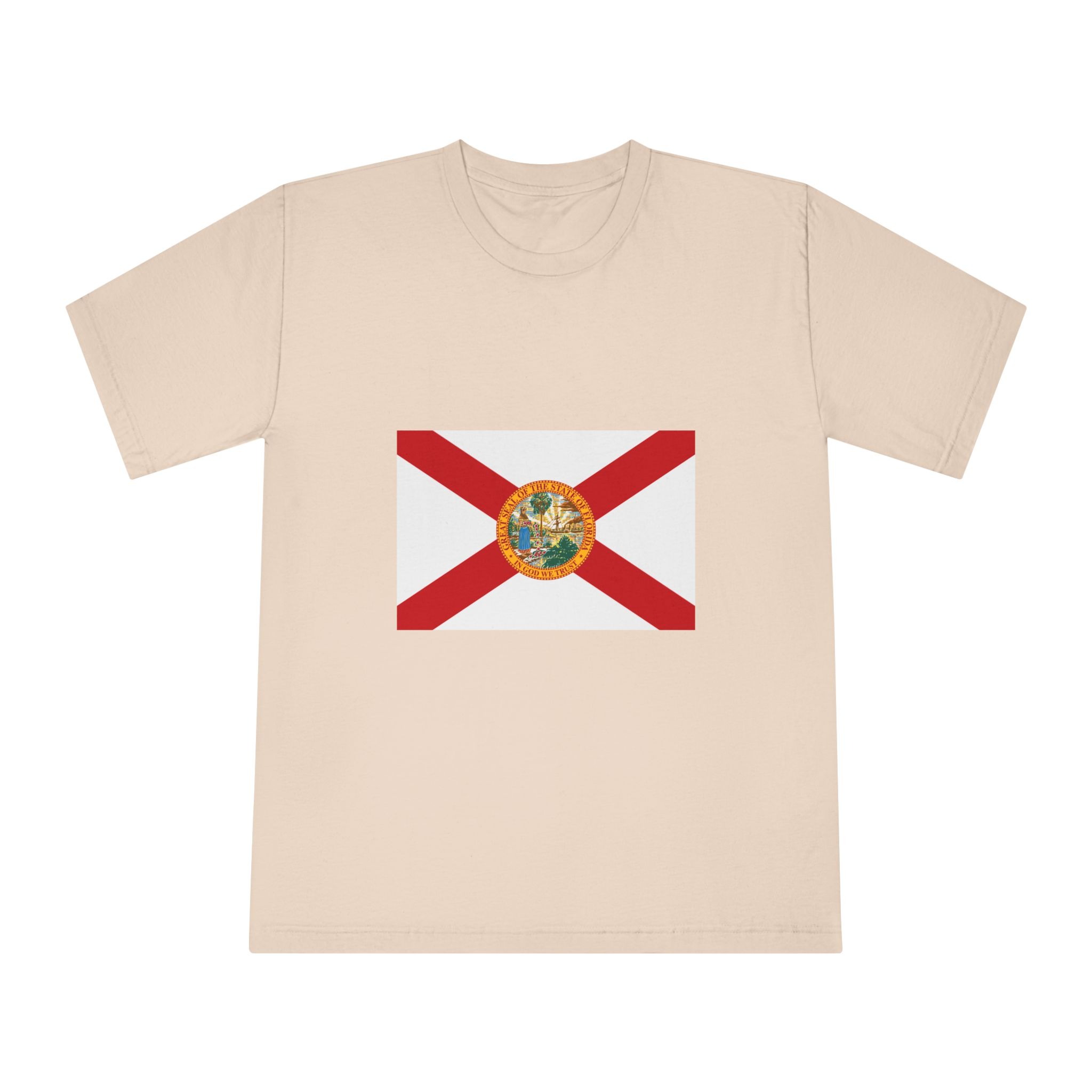 Flag of Florida Unisex Classic Crewneck T Shirt - Image 9