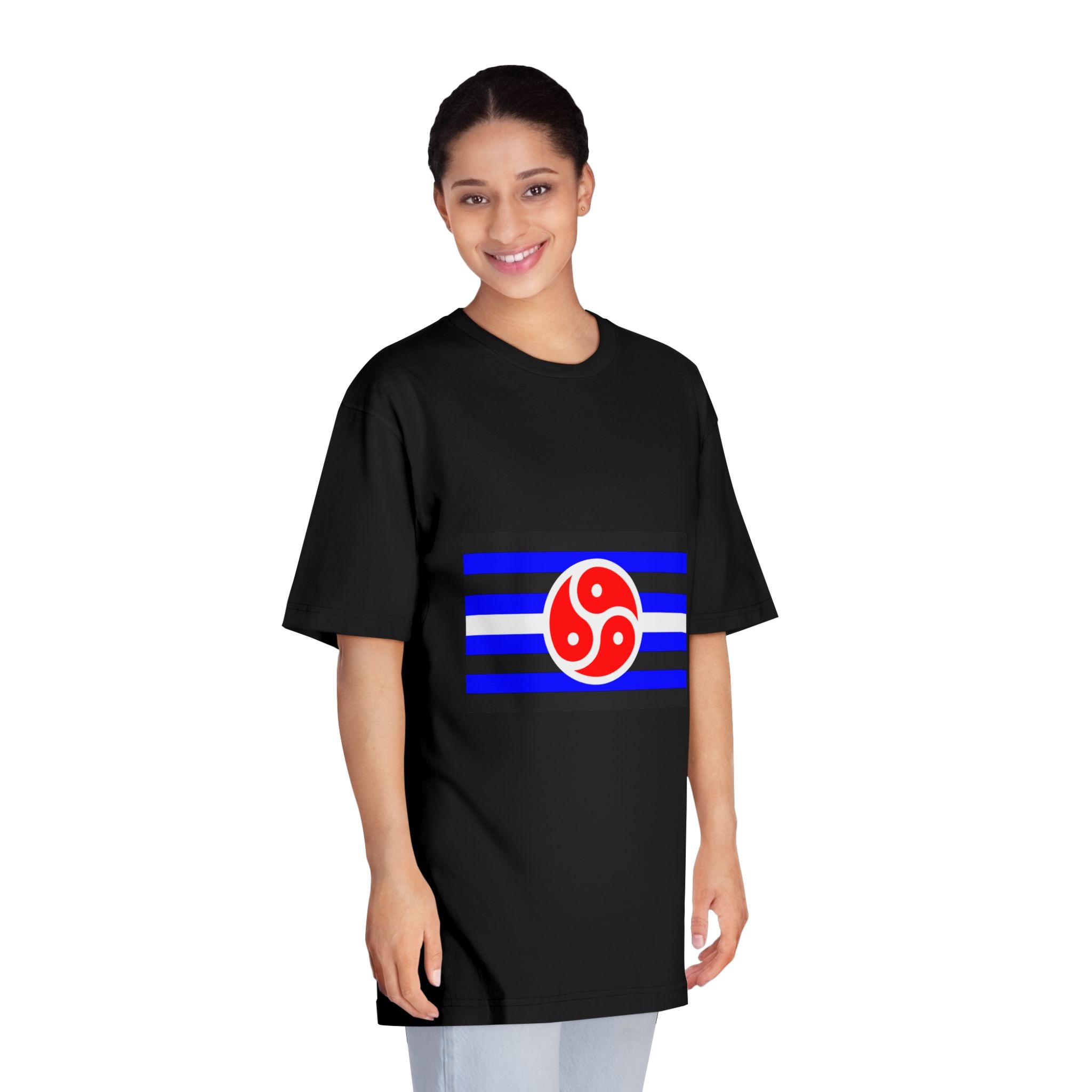 Px Bdsm Rights Flag Tanos Unisex Classic Crewneck T Shirt - Image 7