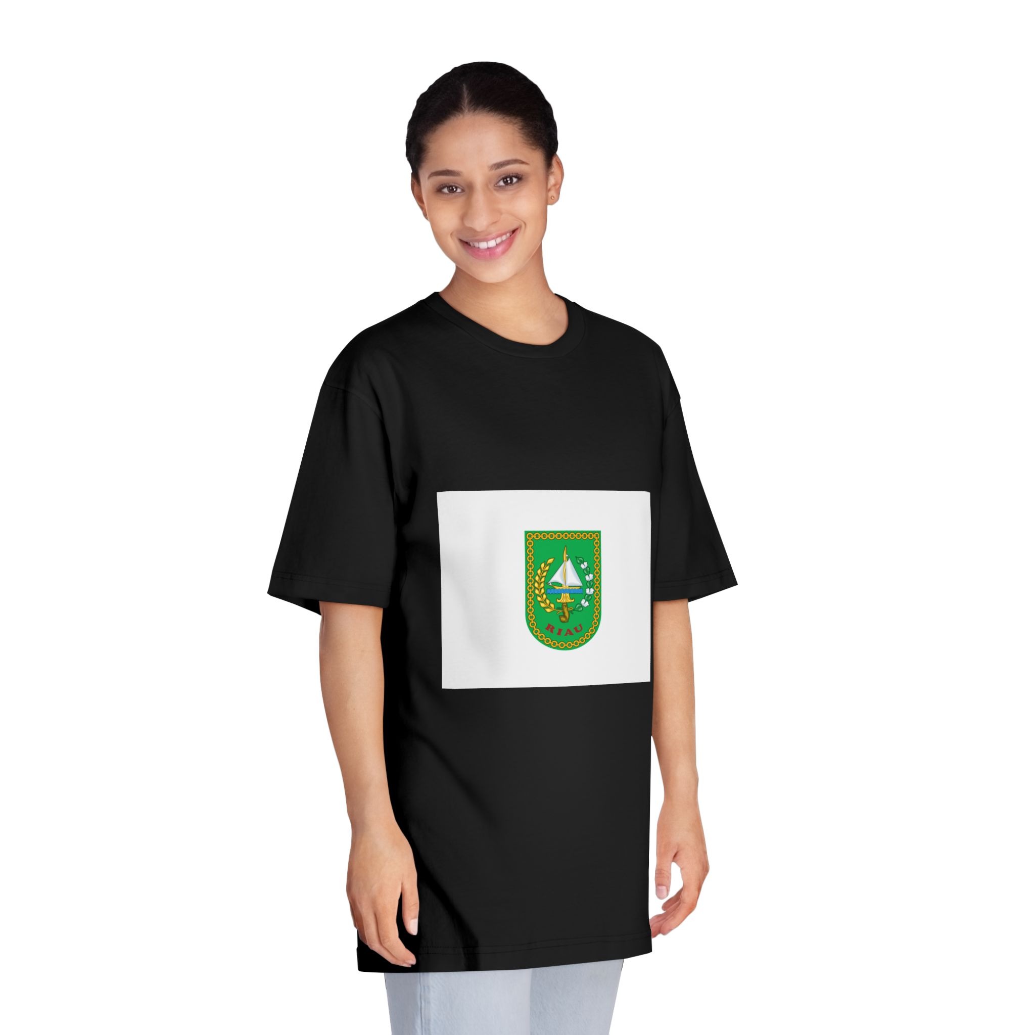 Px Flag of Riau Unisex Classic Crewneck T Shirt - Image 7