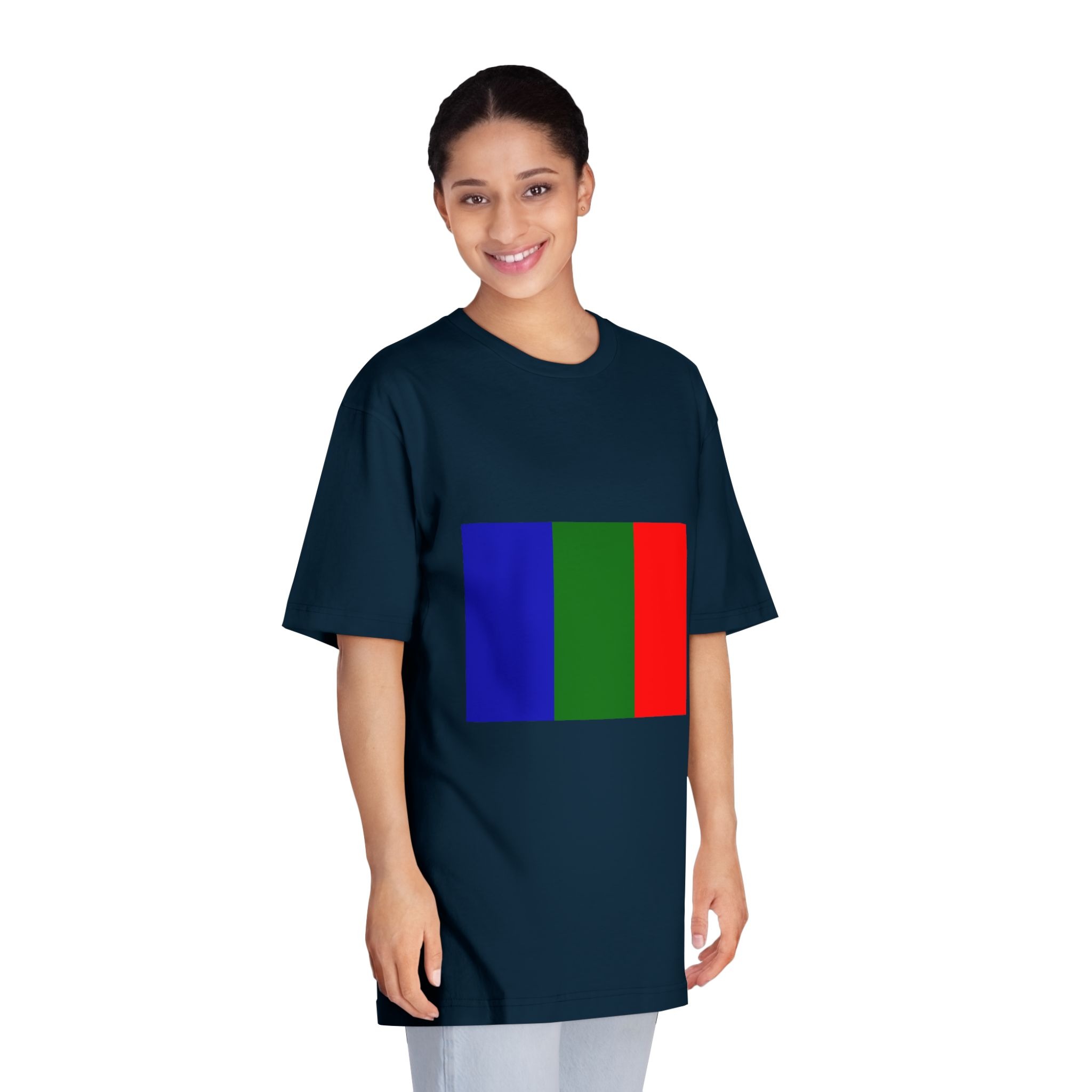 Bandera de Moquegua Unisex Classic Crewneck T Shirt - Image 19