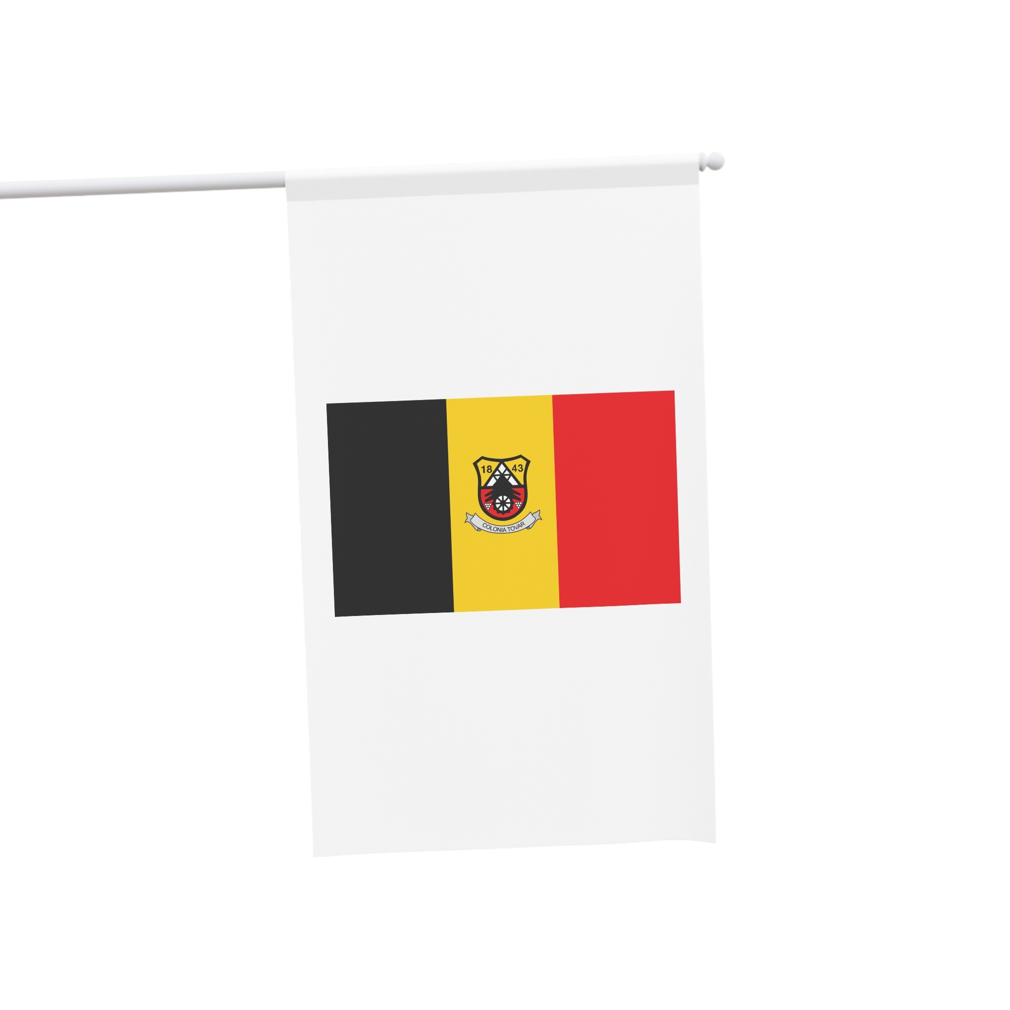 Flag Colonia Tovar Red White Blue Banner Germanvenezuelan Community Colonia House Banner - Image 3