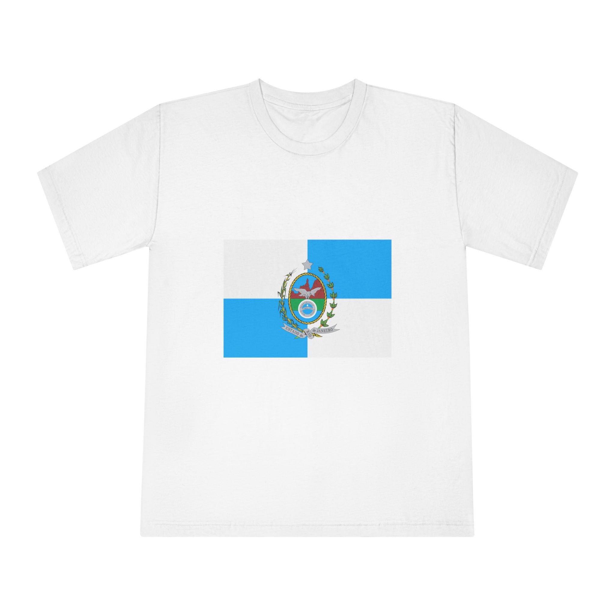 Bandeira Do Estado Do Rio de Janeiro Unisex Classic Crewneck T Shirt