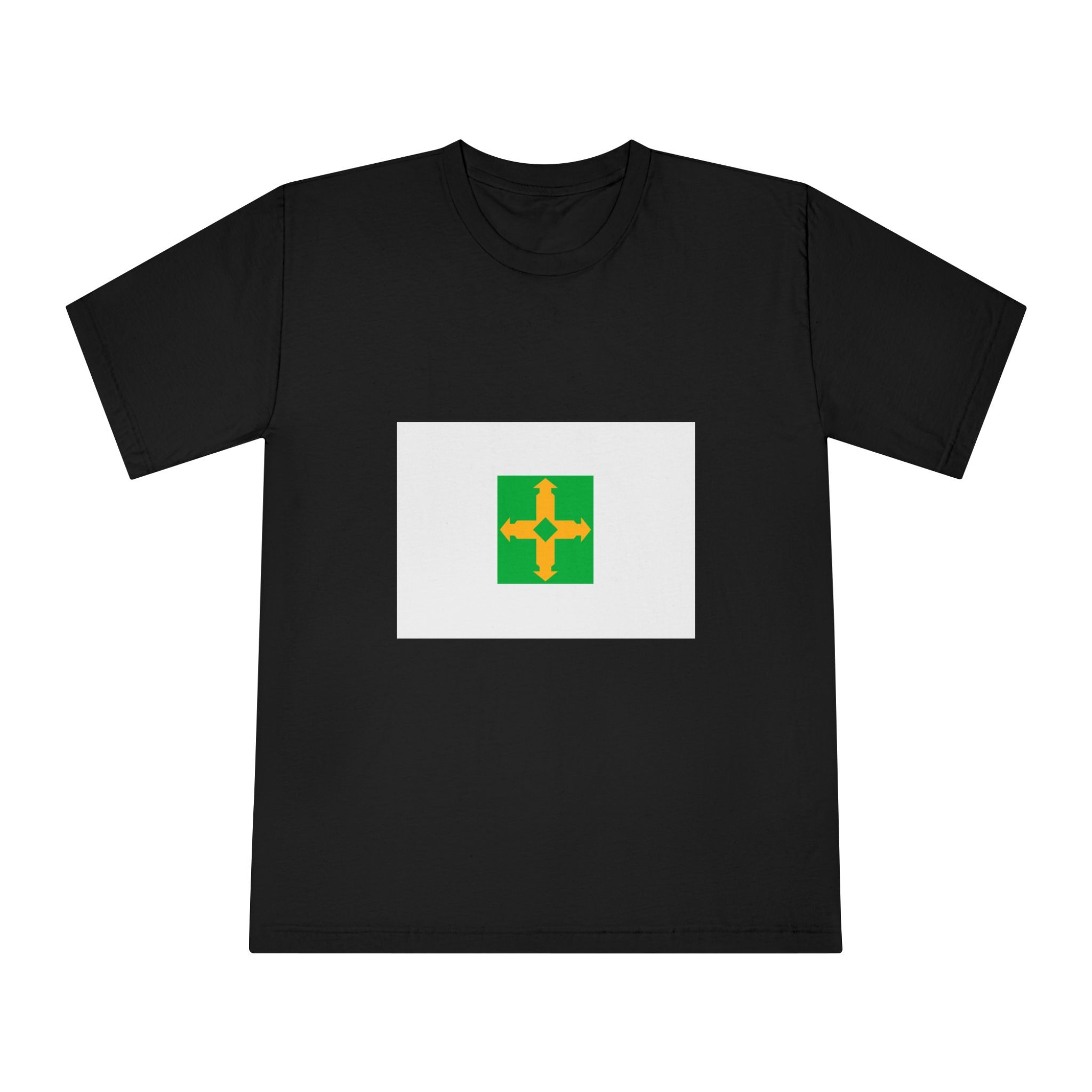 Bandeira Do Distrito Federal (brasil) Unisex Classic Crewneck T Shirt - Image 5