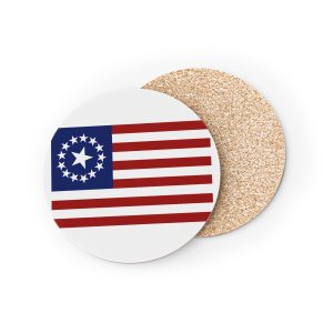 Vermont Centennial Flag (c1891) Coasters