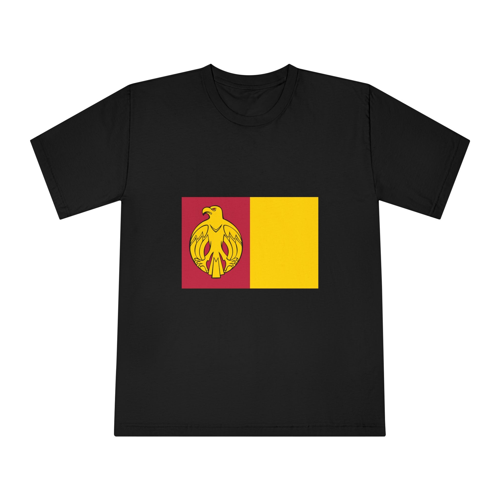 Flag of Kirovohrad Oblast Unisex Classic Crewneck T Shirt - Image 5