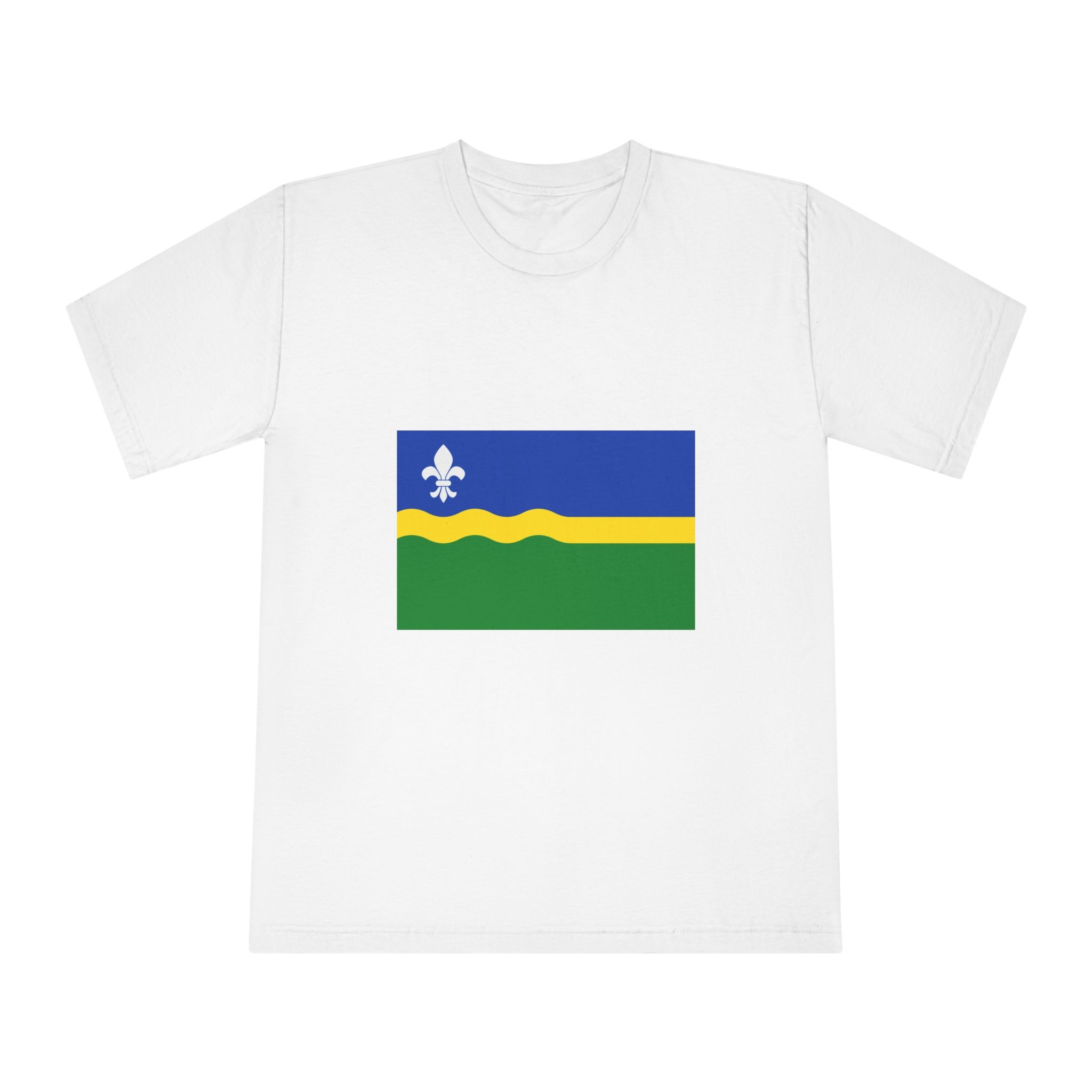 Flag of Flevoland Unisex Classic Crewneck T Shirt