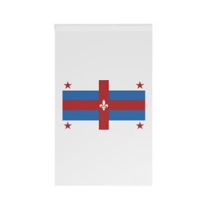 Quebecois Anglophones Flag Cultural Banner Representing Englishspeaking Community Quebec Canada House Banner