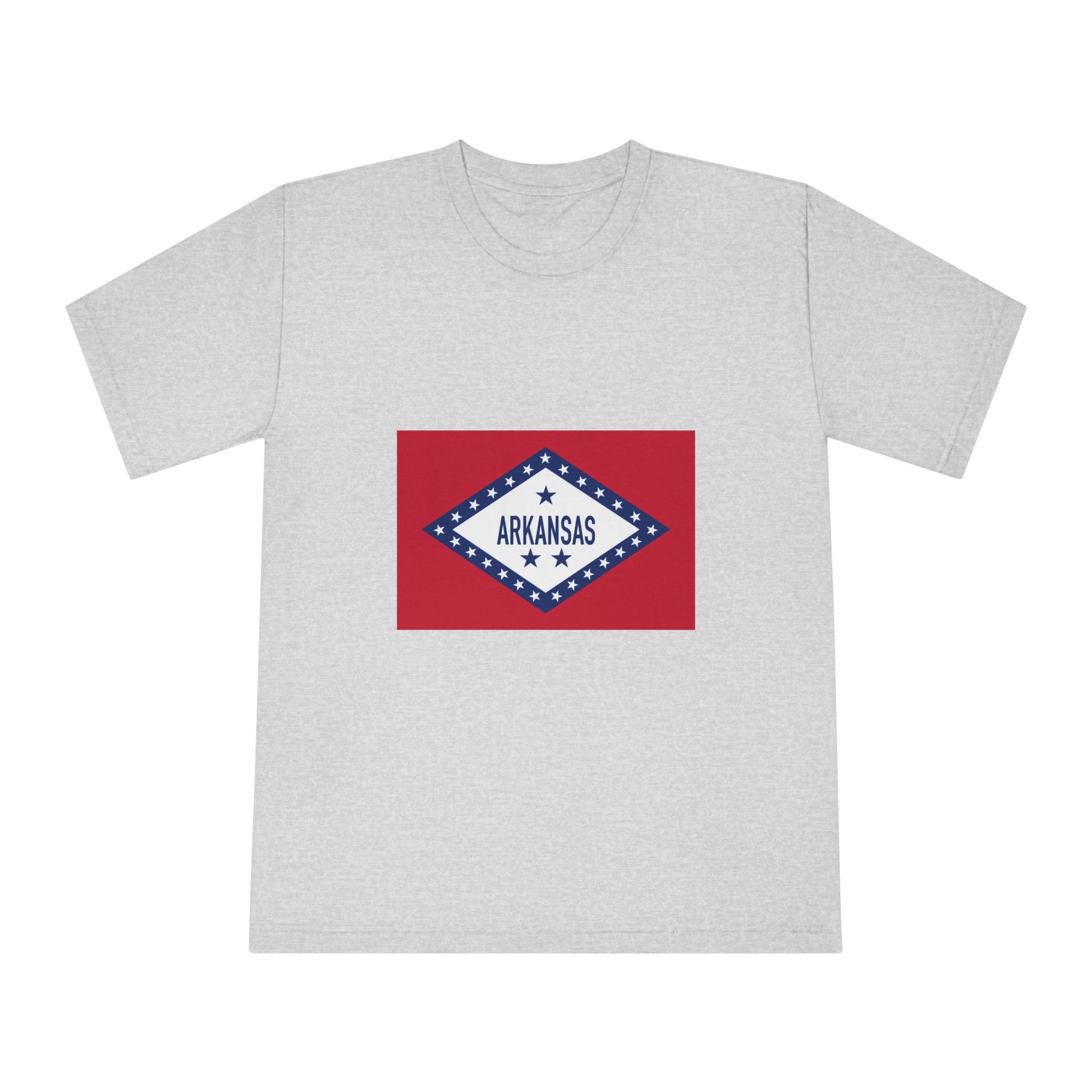 Flag of Arkansas (1913–1923) Unisex Classic Crewneck T Shirt - Image 13