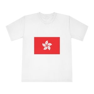 Flag of Hong Kong Unisex Classic Crewneck T Shirt