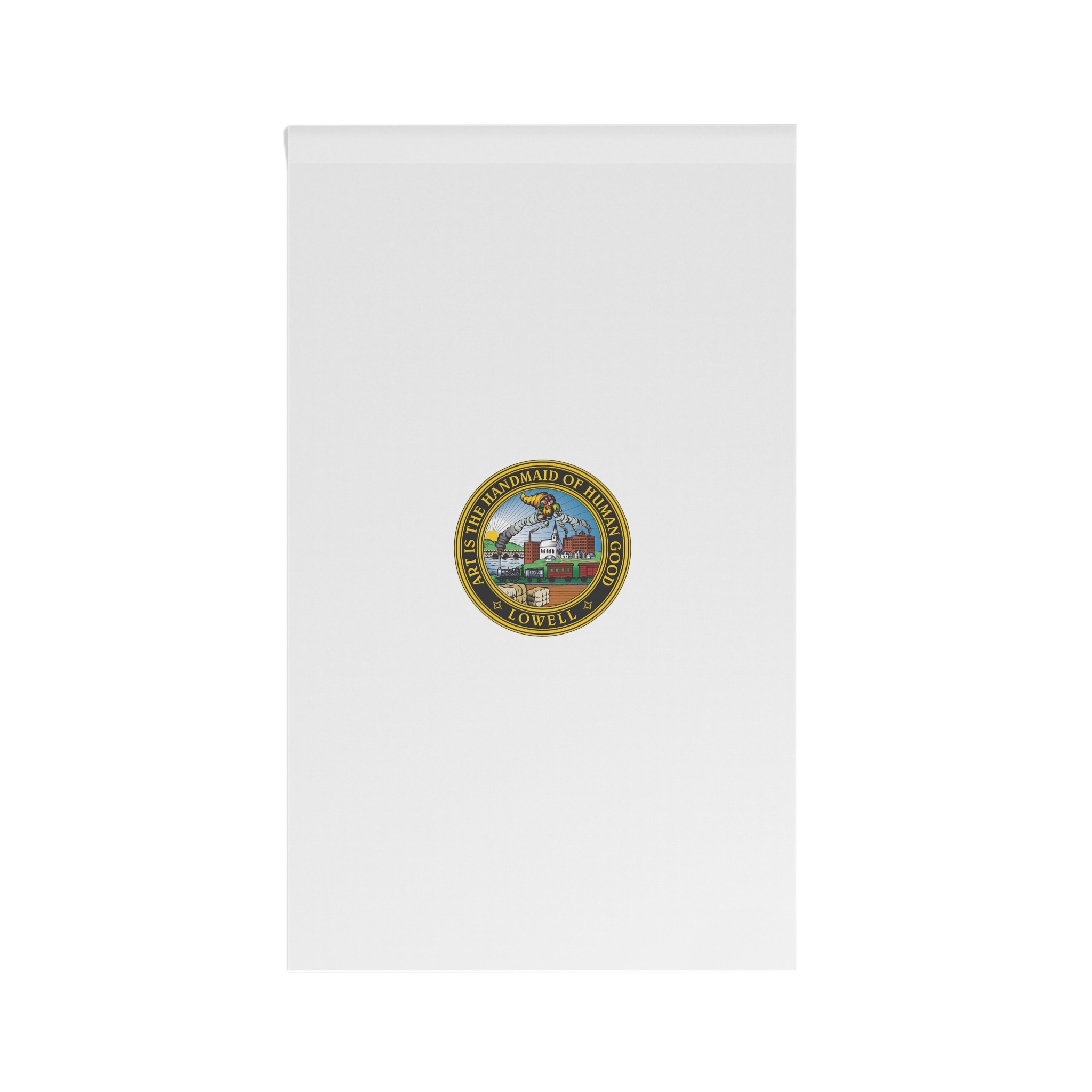 Flag of Lowell, Massachusetts House Banner