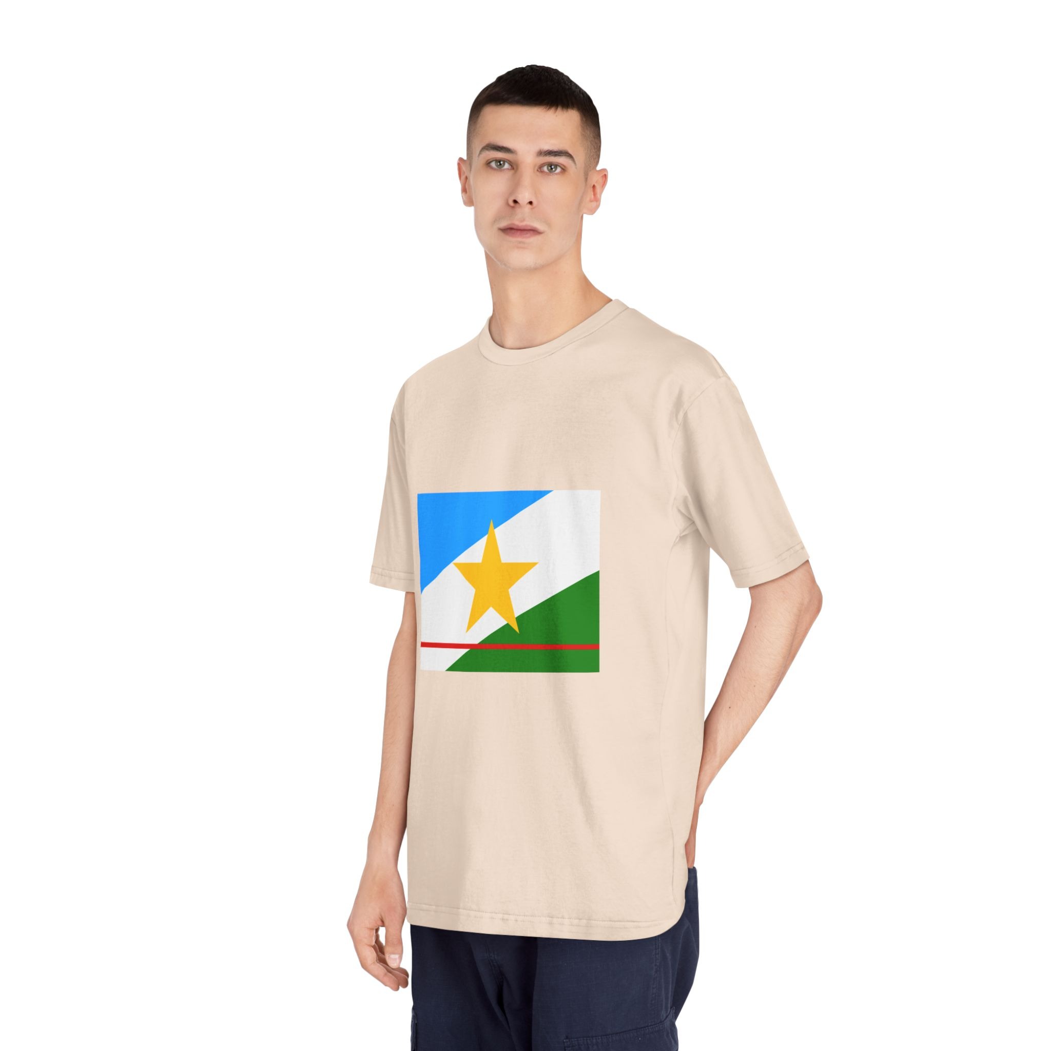 Bandeira de Roraima Unisex Classic Crewneck T Shirt - Image 12