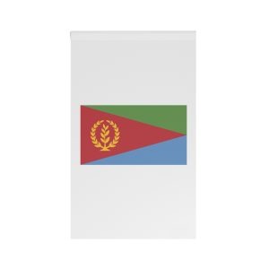 National Flag Eritrea With Olive Branch Emblem House Banner
