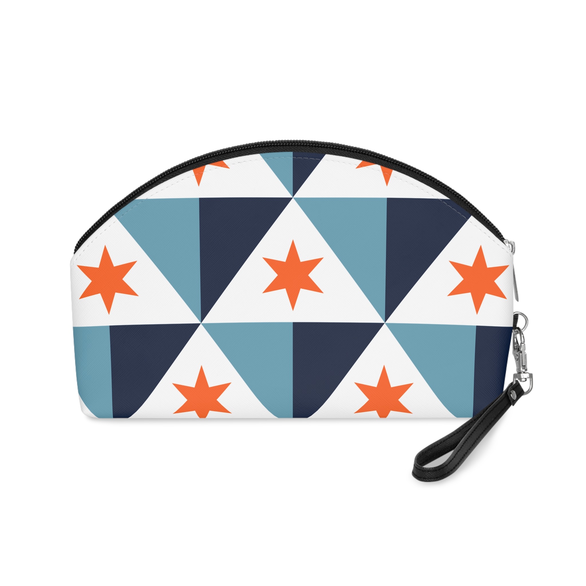 Flag of Syracuse, New York Makeup Bag - Image 2