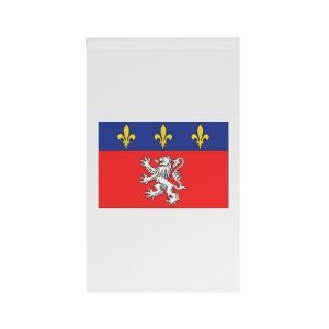 Flag of Lyon, France House Banner
