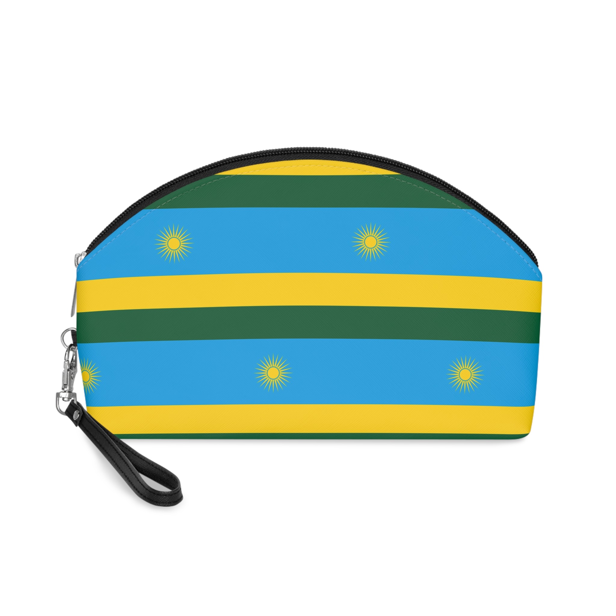 Flag of Rwanda Makeup Bag