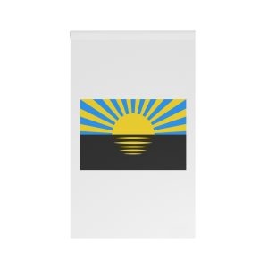 Flag of Donetsk Region House Banner