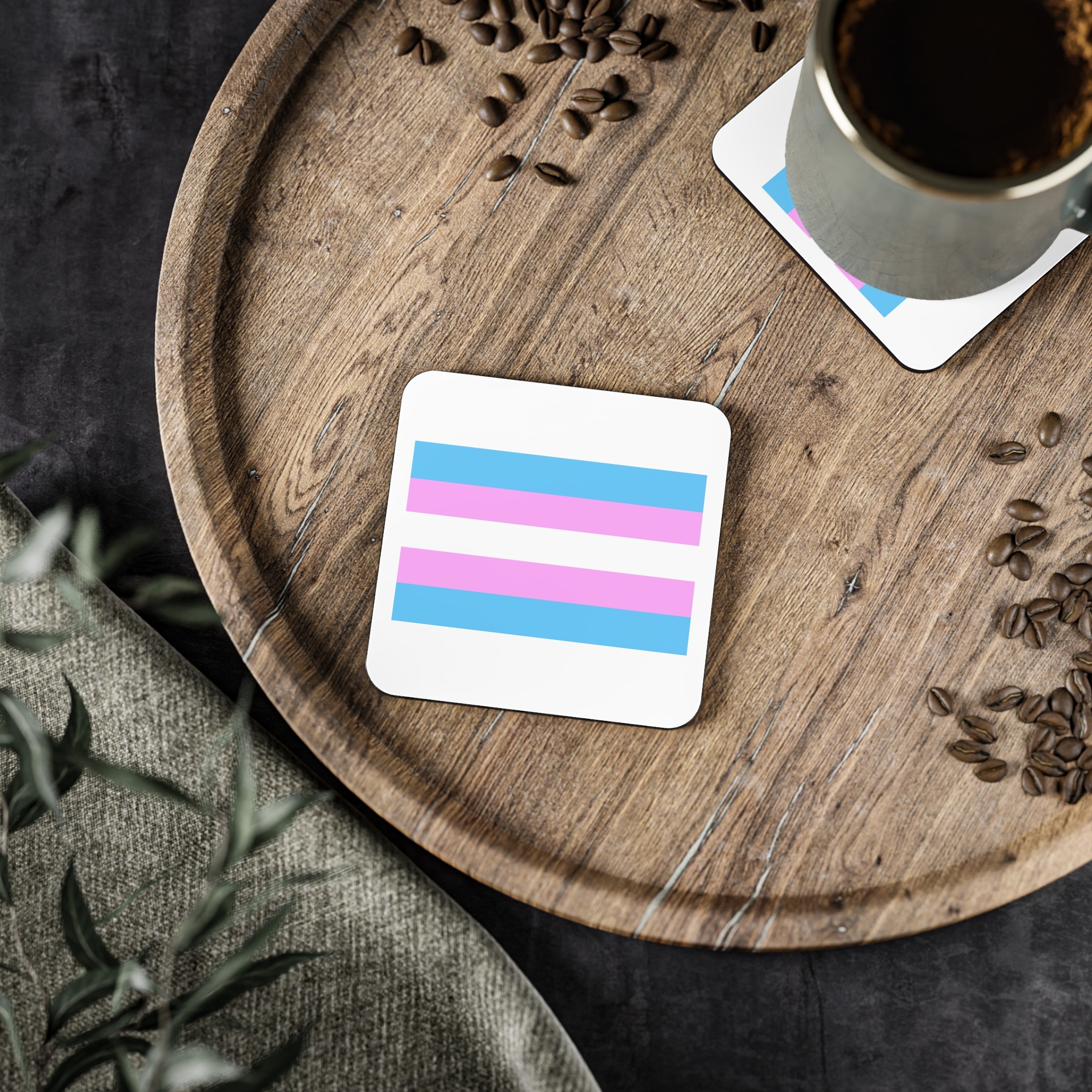 Transexual Flag Coasters - Image 5